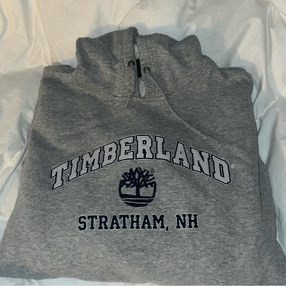 embroidered timberland hoodie